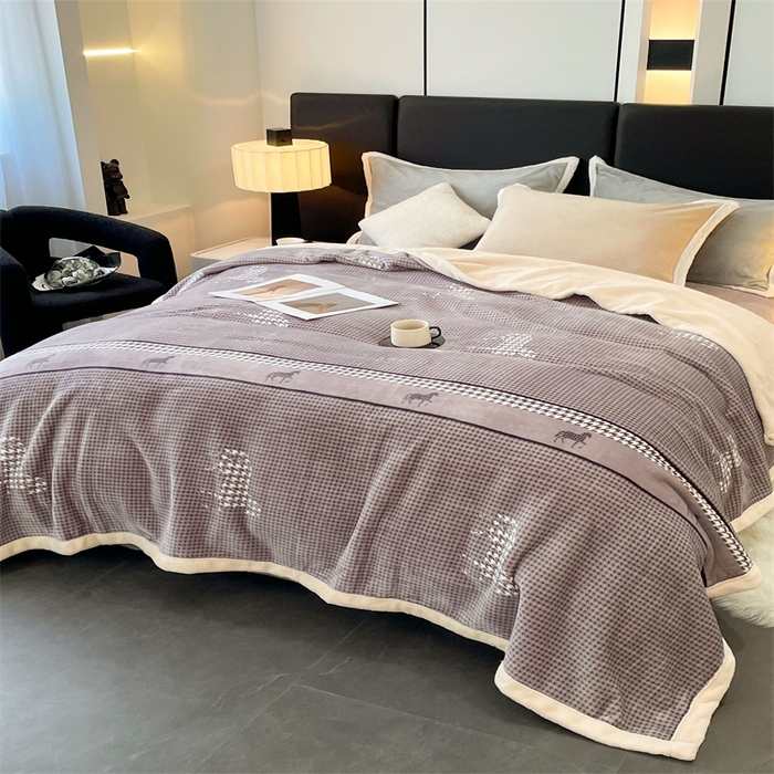 91家纺网 家纺一手货源 找家纺 凯轩毛毛毯毯子网销专供 2024新款雪绒棉四季毛毯毯子盖毛毯毯子毛毯毯子子 神马