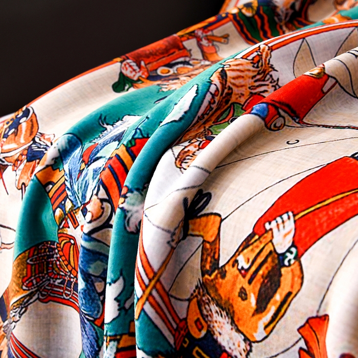 91家纺网 家纺一手货源 找家纺 爵仕 2024高档锦狐绒毛毯复合毯奢华复古绒毯爱马风格 印第安人