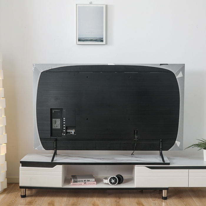 91家纺网 家纺一手货源 找家纺 千彤沙发垫 2024新款高弹力牛奶丝全包电视机防尘罩 简约三角