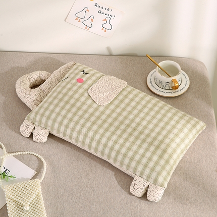 91家纺网 家纺一手货源 找家纺 （总）蔻眠 2024新款幸运象-全棉卡通荞麦枕芯儿童学生枕头