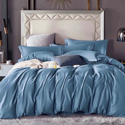 91家纺网 家纺一手货源 找家纺 （总）未来家居 新款60支高支高密长绒棉纯色拉链款四件套