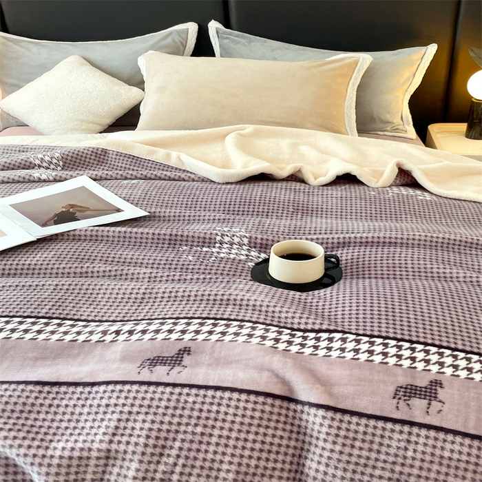 91家纺网 家纺一手货源 找家纺 凯轩毛毛毯毯子网销专供 2024新款雪绒棉四季毛毯毯子盖毛毯毯子毛毯毯子子 神马