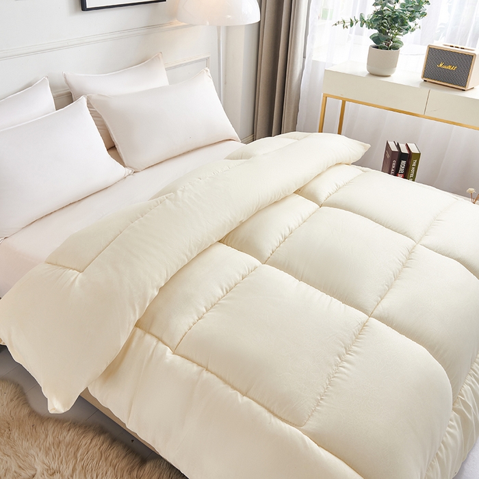 91家纺网 家纺一手货源 找家纺 （总）被多多 2024新款磨毛纯色冬被