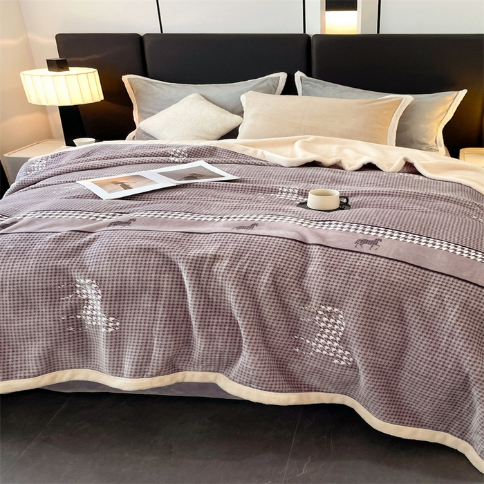 91家纺网 家纺一手货源 找家纺 凯轩毛毛毯毯子网销专供 2024新款雪绒棉四季毛毯毯子盖毛毯毯子毛毯毯子子 神马