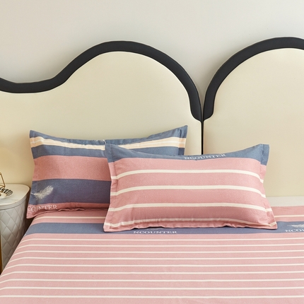 91家纺网 家纺一手货源 找家纺 （总）鑫缘 2025新款印花植物羊绒加厚磨毛单枕套