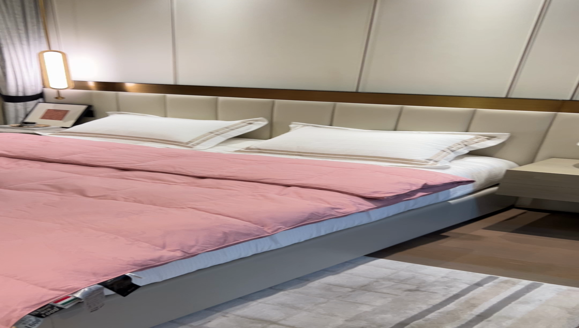 91家纺网 家纺一手货源 找家纺 静若居 2024新款双层大提花羽绒被壳不跑绒自充绒羽绒被壳厂家直销 双层凤尾豆沙1