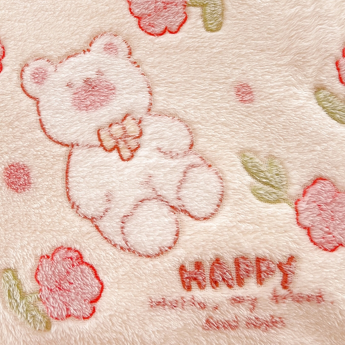 91家纺网 家纺一手货源 找家纺 2024新款加厚雪花绒印花单件被套-风格二（提供卖家秀 ） 花花世界