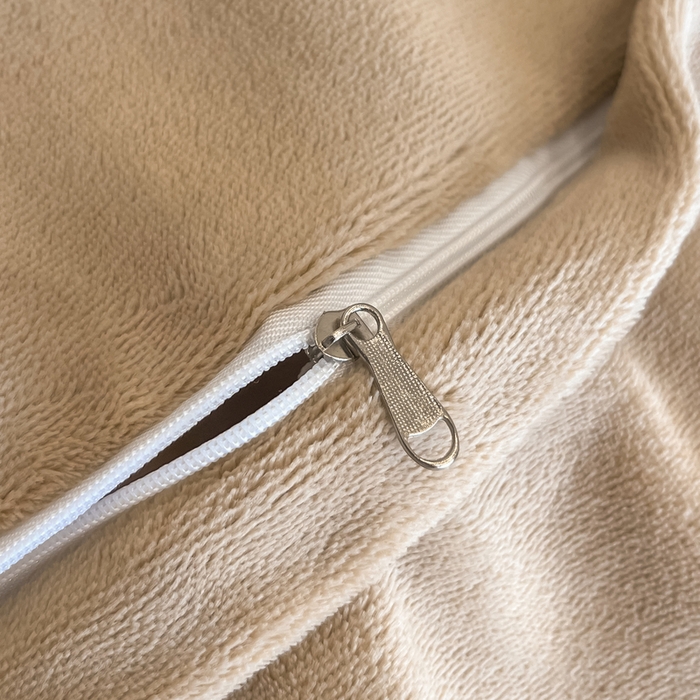 91家纺网 家纺一手货源 找家纺 露梦家纺 2025新款加厚保暖牛奶绒刺绣四件套 梵奢-奶咖色