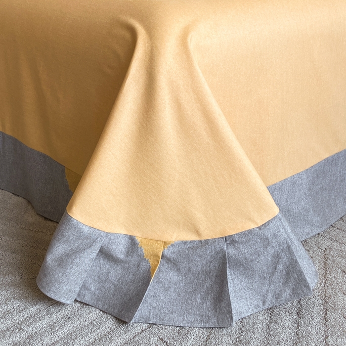 91家纺网 家纺一手货源 找家纺 大柏树 2025新款A类全棉磨毛印花四件套 哈米亚