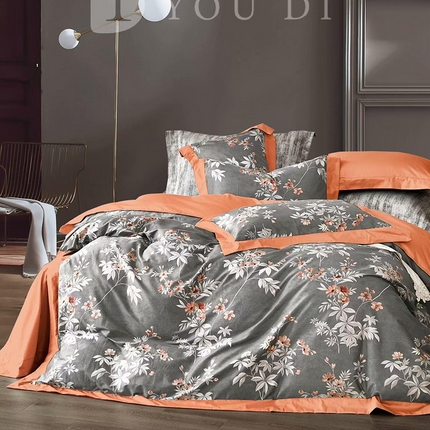 91家纺网 家纺一手货源 找家纺 （总1）未来家居 2024新款UD活性印染铂金贡缎四件套