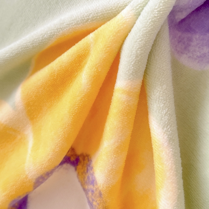 91家纺网 家纺一手货源 找家纺 红粉佳人 2025新款小清新双面牛奶绒四件套花期