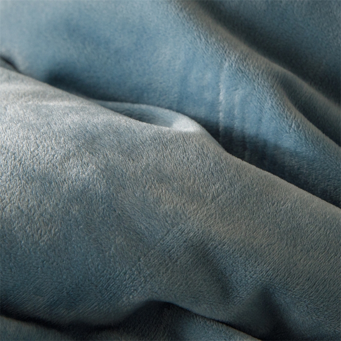 91家纺网 家纺一手货源 找家纺 红粉佳人新款小清新卡通贝壳边三角针棉加绒四件套工艺款牛奶绒四件套皮得兔