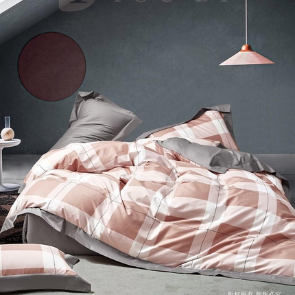 91家纺网 家纺一手货源 找家纺 （总1）未来家居 2024新款UD活性印染铂金贡缎四件套