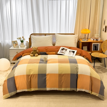 丝芙妮家居（原乐视家纺） 2024新款全棉磨毛多规格AB版单品套件系列（第二波）--单被套 西漠