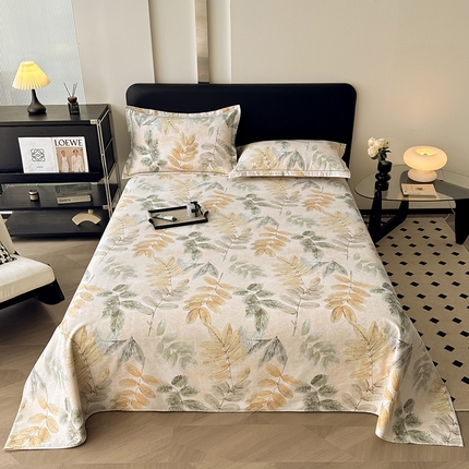 91家纺网 家纺一手货源 找家纺 （总）大柏树 2025新款A类全棉磨毛印花单床单