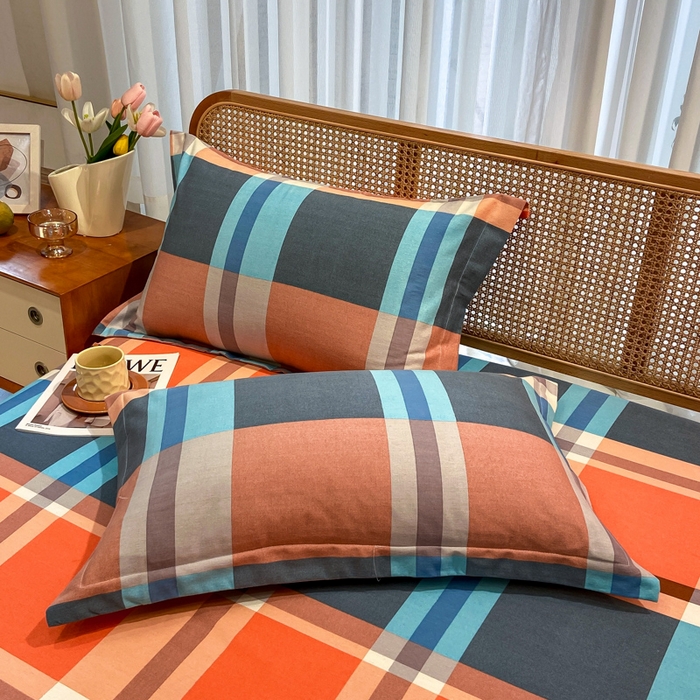 91家纺网 家纺一手货源 找家纺 丝芙妮家居（原乐视家纺） 2024新款全棉磨毛多规格AB版单品套件系列（第二波）--单枕套 奥斯汀