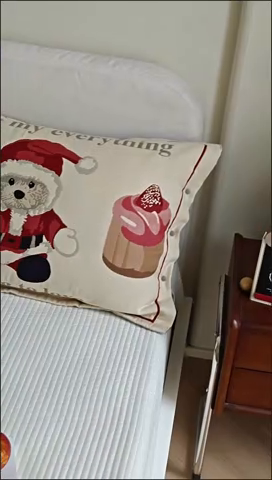 91家纺网 家纺一手货源 找家纺 2024新款全棉四层纱布枕套一对装纽扣款枕套 礼物熊