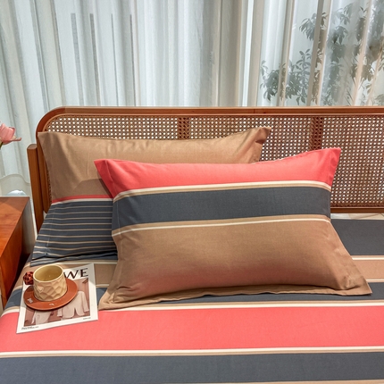 91家纺网 家纺一手货源 找家纺 （总）丝芙妮家居（原乐视家纺） 2024新款全棉磨毛多规格AB版单品套件系列（第二波）--单枕套