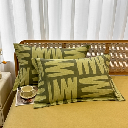 91家纺网 家纺一手货源 找家纺 （总）丝芙妮家居（原乐视家纺） 2024新款全棉磨毛多规格AB版单品套件系列（第二波）--单枕套