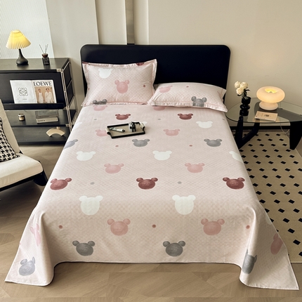 91家纺网 家纺一手货源 找家纺 （总）大柏树 2025新款A类全棉磨毛印花单床单