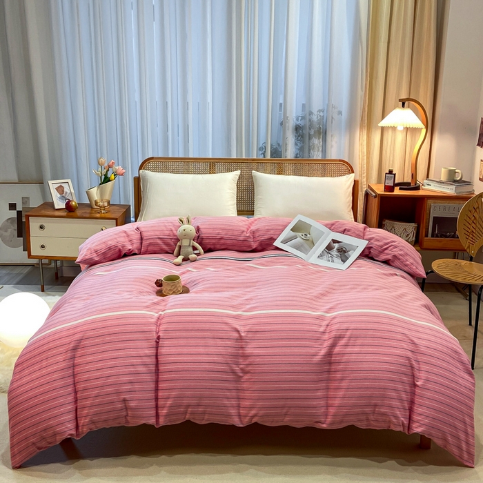 91家纺网 家纺一手货源 找家纺 丝芙妮家居（原乐视家纺） 2024新款全棉磨毛多规格AB版单品套件系列（第二波）--单被套 贝德拉