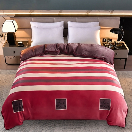 91家纺网 家纺一手货源 找家纺 （总）眠多宝2025爆款230克高克重牛奶绒单被套法莱绒水晶绒金貂绒被罩抖音快手直播单品--单被套