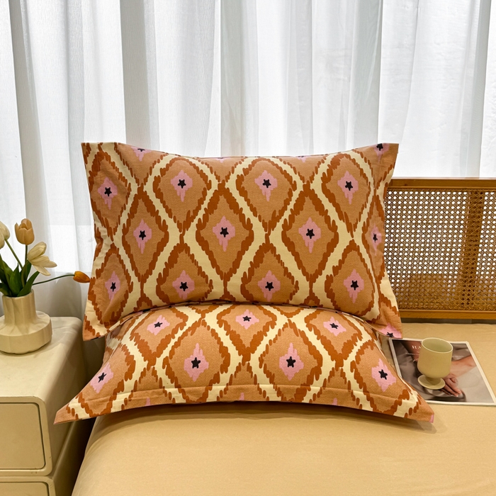 91家纺网 家纺一手货源 找家纺 （总）丝芙妮家居（原乐视家纺） 2024新款全棉磨毛多规格AB版单品套件系列（第二波）--单枕套