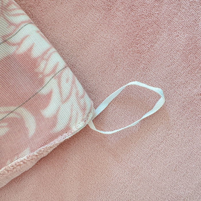 91家纺网 家纺一手货源 找家纺 大境 2024新款8斤A类230克牛奶绒提花烂花四件套床笠款床单款 罗曼 贝壳粉