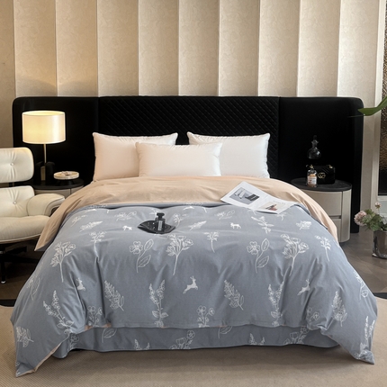 大柏树 2025新款A类全棉磨毛印花单被套 芊芊之恋