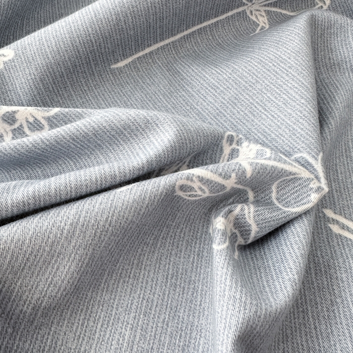 91家纺网 家纺一手货源 找家纺 大柏树 2025新款A类全棉磨毛印花单床笠 芊芊之恋