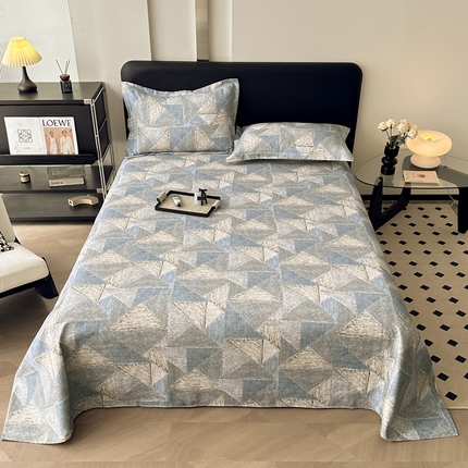 91家纺网 家纺一手货源 找家纺 （总）大柏树 2025新款A类全棉磨毛印花单床单