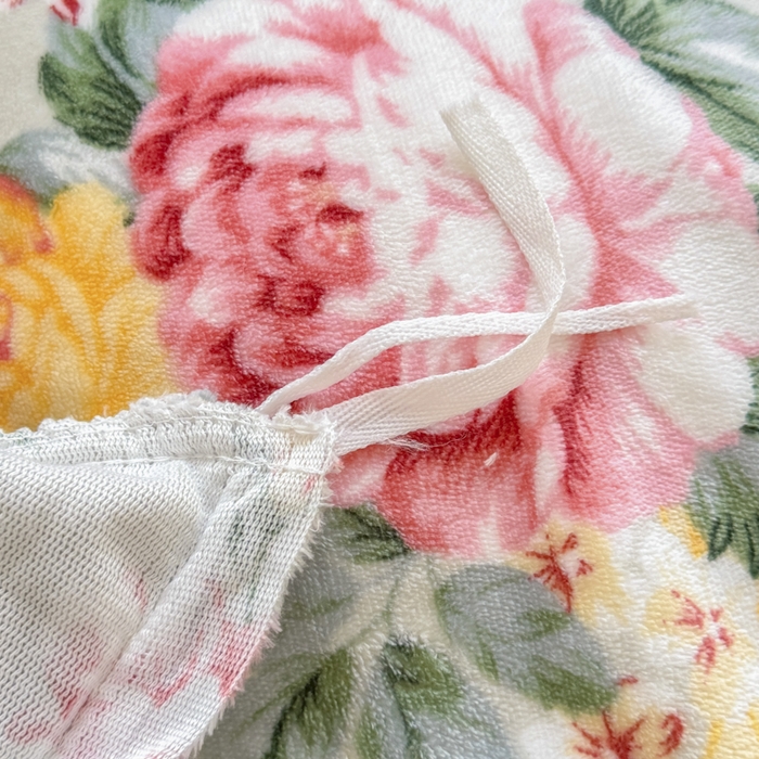 91家纺网 家纺一手货源 找家纺 红粉佳人 2025新款小清新双面牛奶绒四件套花镜