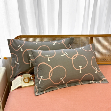 91家纺网 家纺一手货源 找家纺 （总）丝芙妮家居（原乐视家纺） 2024新款全棉磨毛多规格AB版单品套件系列（第二波）--单枕套