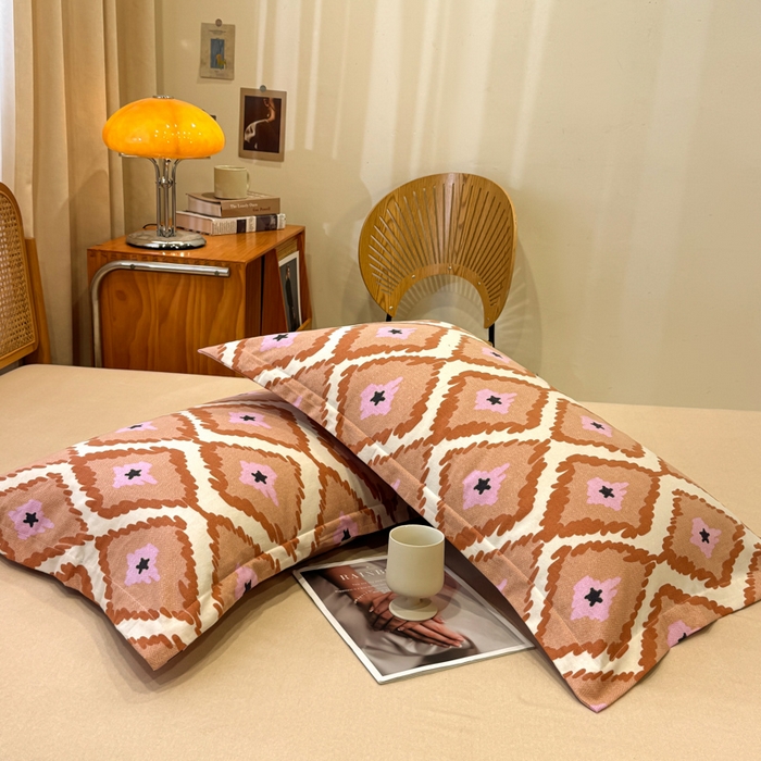 91家纺网 家纺一手货源 找家纺 （总）丝芙妮家居（原乐视家纺） 2024新款全棉磨毛多规格AB版单品套件系列（第二波）--单枕套