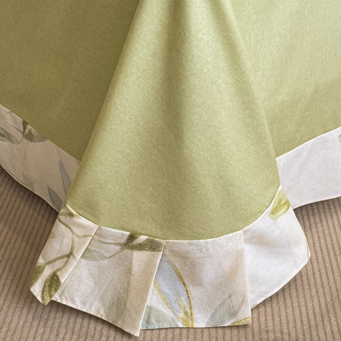 91家纺网 家纺一手货源 找家纺 大柏树 2025新款A类全棉磨毛印花四件套 乐莹米