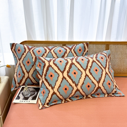 91家纺网 家纺一手货源 找家纺 （总）丝芙妮家居（原乐视家纺） 2024新款全棉磨毛多规格AB版单品套件系列（第二波）--单枕套