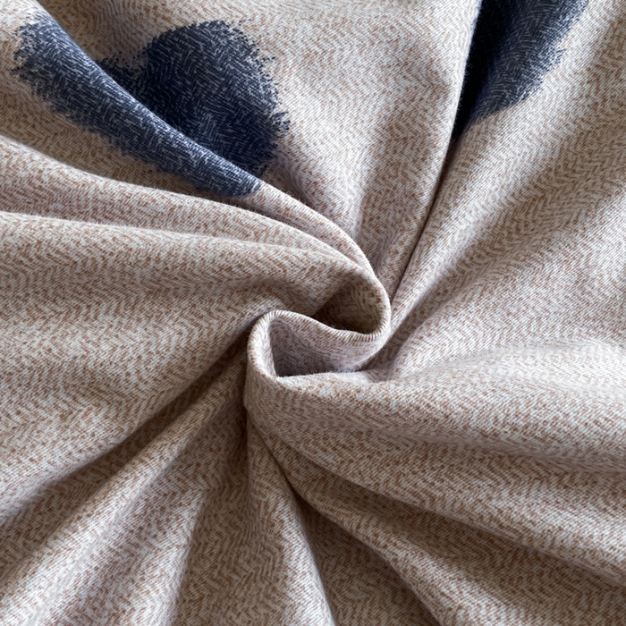 91家纺网 家纺一手货源 找家纺 大柏树 2025新款A类全棉磨毛印花四件套 满心欢喜