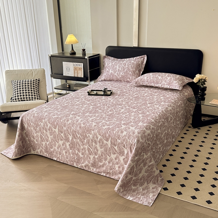 91家纺网 家纺一手货源 找家纺 大柏树 2025新款A类全棉磨毛印花单床单 如伊