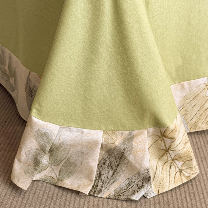 91家纺网 家纺一手货源 找家纺 大柏树 2025新款A类全棉磨毛印花四件套 春派