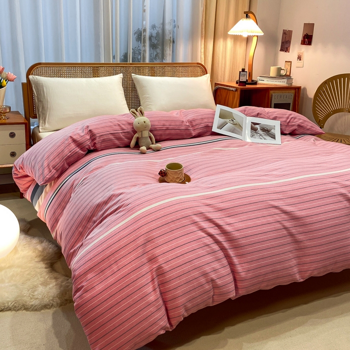 91家纺网 家纺一手货源 找家纺 丝芙妮家居（原乐视家纺） 2024新款全棉磨毛多规格AB版单品套件系列（第二波）--单被套 贝德拉