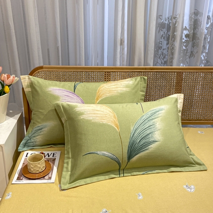 91家纺网 家纺一手货源 找家纺 （总）丝芙妮家居（原乐视家纺） 2024新款全棉磨毛多规格AB版单品套件系列（第二波）--单枕套