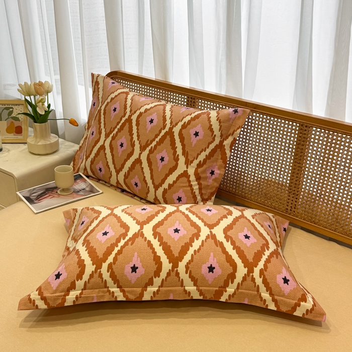 91家纺网 家纺一手货源 找家纺 （总）丝芙妮家居（原乐视家纺） 2024新款全棉磨毛多规格AB版单品套件系列（第二波）--单枕套