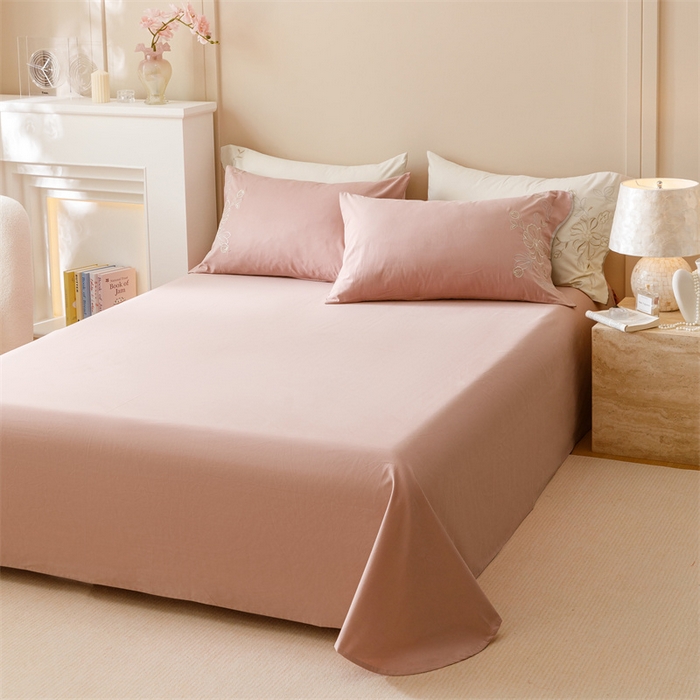 91家纺网 家纺一手货源 找家纺 艾莱家纺 2024新款A类新疆长绒棉加厚柔顺磨毛四件套-花开烂漫 花开烂漫-戴安娜