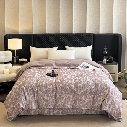 大柏树 2025新款A类全棉磨毛印花单被套 如伊