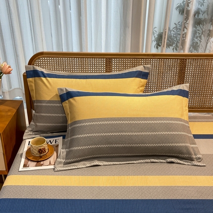 91家纺网 家纺一手货源 找家纺 （总）丝芙妮家居（原乐视家纺） 2024新款全棉磨毛多规格AB版单品套件系列（第二波）--单枕套