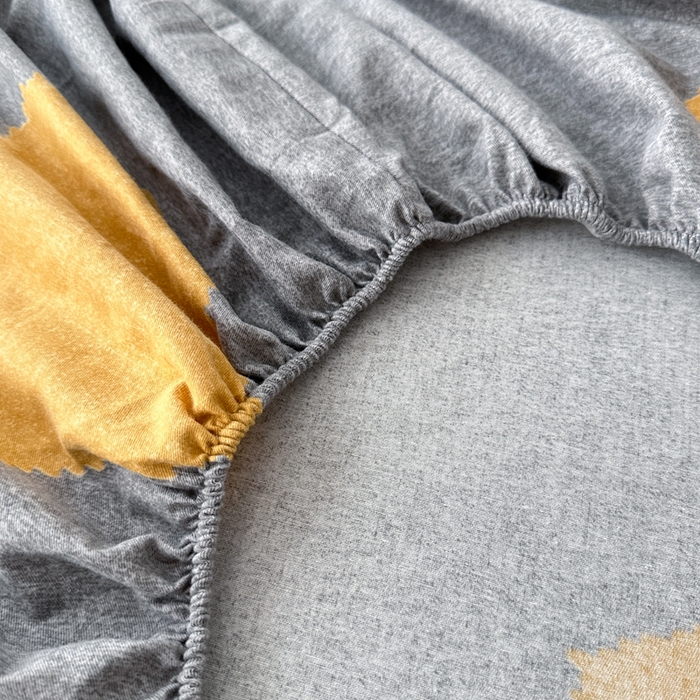 91家纺网 家纺一手货源 找家纺 大柏树 2025新款A类全棉磨毛印花单床笠 哈米亚