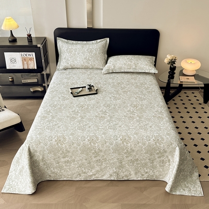 91家纺网 家纺一手货源 找家纺 （总）大柏树 2025新款A类全棉磨毛印花单床单