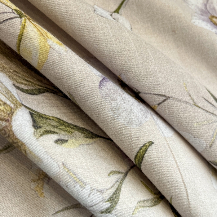 91家纺网 家纺一手货源 找家纺 大柏树 2025新款A类全棉磨毛印花单被套 暗香灰