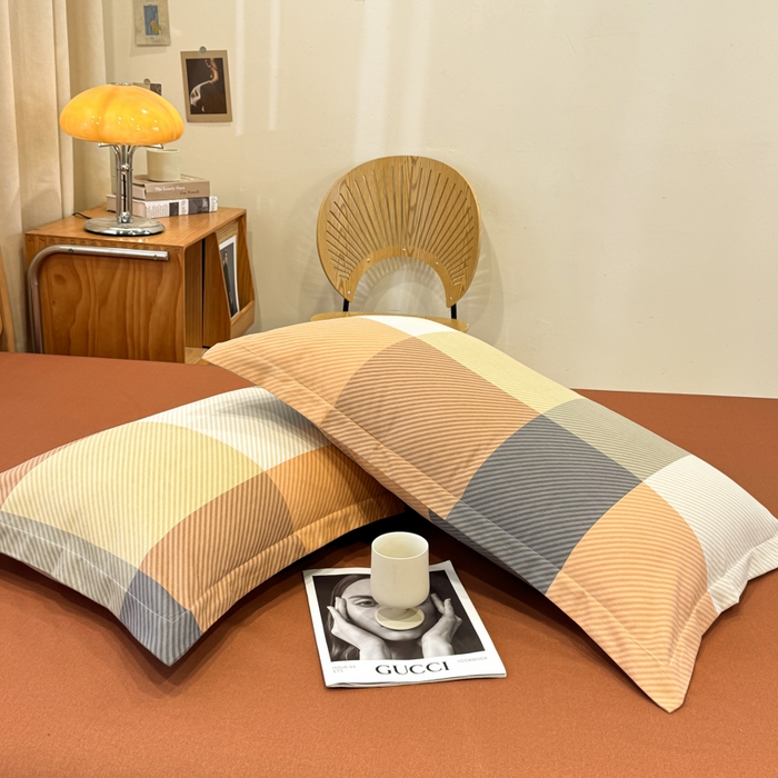 91家纺网 家纺一手货源 找家纺 丝芙妮家居（原乐视家纺） 2024新款全棉磨毛多规格AB版单品套件系列（第二波）--单枕套 西漠