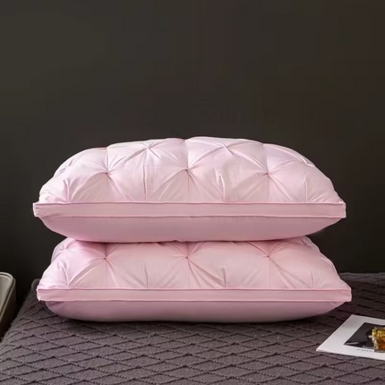 91家纺网 家纺一手货源 找家纺 （总）宇诺家纺 2025新款扭花封口工艺酒店枕